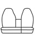 Picture of Covercraft Carhartt SeatSaver Custom Seat Cover - Brown