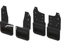 Picture of Truck Hardware Gatorback Black Anodized Ford Oval Offset Mud Flaps - Set of 4 - Fits 2023-2026 Ford F-250/F-350