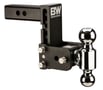 Picture of B&W Tow & Stow Ball Mount - 2" Receiver - 5" Drop - Black - Dual Ball - 1 7/8" & 2" Balls