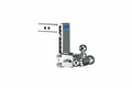 Picture of B&W Tow & Stow Ball Mount - 2" Receiver - 7" Drop - Chrome - Tri-Ball (1-7/8", 2" & 2-5/16")