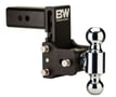 Picture of B&W 2.5" Tow & Stow - 5" Drop - Black - Dual Ball - 2" & 2 5/16" Balls