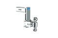 Picture of B&W 2.5" Tow & Stow - 7" Drop - Chrome - Dual Ball - 2" & 2 5/16" Balls