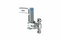 Picture of B&W 2.5" Tow & Stow - 7" Drop - Chrome - Tri-Ball