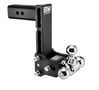 Picture of B&W 2.5" Tow & Stow - 8.5" Drop - Black - Tri-Ball