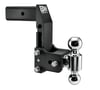 Picture of B&W 2.5" Tow & Stow - 7" Drop - Black - Dual-Ball for Multi-Pro Tailgate