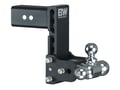 Picture of B&W 3" Tow & Stow - 7.5" Drop - Black - Tri-Ball
