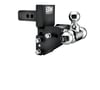 Picture of B&W Tow & Stow Ball Mount - 2" Receiver - 2.5" Drop - Black - Tri-Ball (1-7/8", 2" & 2-5/16") for Multi-Pro Tailgate