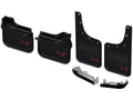 Picture of Truck Hardware Gatorback Black Anodized AT4 Mud Flaps & Caps - Set of 4 - Fits 2020-2026 GMC Sierra 2500/3500HD