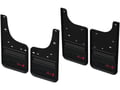 Picture of Truck Hardware Gatorback Black Anodized AT4 Mud Flaps - Set of 4 - Fits 2019-2026 GMC Sierra 1500