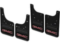 Picture of Truck Hardware Gatorback Red GMC Black Wrap Mud Flaps - Set of 4 - Fits 2019-2026 GMC Sierra 1500