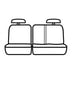 Picture of Covercraft Carhartt SeatSaver Custom Second Row Seat Covers - Gravel