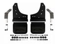 Picture of Truck Hardware Gatorback Ford Oval Black Anodized Mud Flaps - Set of 4 - Fits 2021-2026 Ford F-150