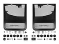 Picture of Truck Hardware Gatorback Denali Dually Mud Flaps & Caps - Set of 4 - Fits 2020-2026 GMC Sierra 3500HD