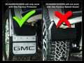 Picture of Truck Hardware Gatorback Black Wrap Denali-2 Mud Flaps - Front Pair - Fits 2020-2026 GMC Sierra 2500/3500HD