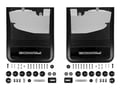 Picture of Truck Hardware Gatorback New Denali Black Wrap Dually Mud Flaps - Fits 2020-2026 GMC Sierra 3500HD