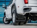 Picture of Truck Hardware Gatorback New Denali Black Wrap Dually Mud Flaps - Fits 2020-2026 GMC Sierra 3500HD