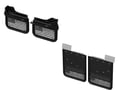 Picture of Truck Hardware Gatorback Black American Flag Dually Mud Flaps & Caps - Set of 4 - Fits 2020-2026 GMC Sierra 3500HD