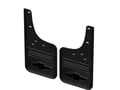 Picture of Truck Hardware Gatorback Anodized Bowtie Mud Flaps - Front Pair - Fits 2020-2026 Chevy Silverado 2500/3500HD Pair