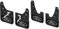 Picture of Truck Hardware Gatorback Black Wrap Ford Oval Mud Flaps - Set of 4 - 2025-2026 Ford Expedition