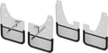 Picture of Truck Hardware Gatorback Stainless Plate Mud Flaps - Set of 4 - Fits 2025-2026 Ford Expedition