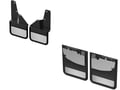Picture of Truck Hardware Gatorback Stainless Plate Dually Mud Flaps - Set of 4 - Fits 2020-2026 GMC Sierra 3500HD