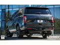 Picture of Truck Hardware Gatorback Black Anodized Ford Oval Mud Flaps - Front - 2018-2024 Ford Expedition