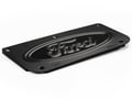 Picture of Truck Hardware Gatorback Black Anodized Ford Oval Plate Mud Flaps - Rear - 2022-2024 Ford Expedition