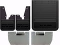 Picture of Truck Hardware Gatorback Anodized RAM Text Dually Mud Flaps - Set of 4 - Fits 2010-2026 RAM 3500