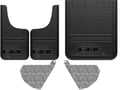 Picture of Truck Hardware Gatorback Gunmetal GMC Dually Mud Flaps - Set of 4 - Fits 2015-2019 GMC Sierra 3500HD