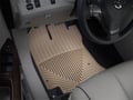 Picture of WeatherTech All-Weather Floor Mats - 1st Row - Driver & Passenger - Tan