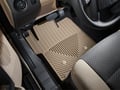 Picture of WeatherTech All-Weather Floor Mats - 1st Row - Driver & Passenger - Tan