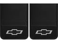 Picture of Truck Hardware Gatorback 14"x18" Black Bowtie Wrap Mud Flaps - Brackets Required