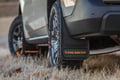 Picture of Truck Hardware Gatorback Orange "Tremor" Anodized Plate Mud Flaps - Set of 4 - Fits 2022-2026 Ford Maverick