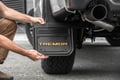 Picture of Truck Hardware Gatorback Tremor Black Anodized Mud Flaps - Set of 4 - Fits 2021-2026 Ford F-150
