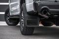 Picture of Truck Hardware Gatorback Ford Oval Black Anodized Mud Flaps - Set of 4 - Fits 2021-2026 Ford F-150
