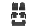 Picture of WeatherTech All-Weather Floor Mats - Complete Set (1st, 2nd, & 3rd Row) - Black