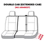 Picture of Covercraft Carhartt SeatSaver Custom Second Row Seat Covers - Gravel