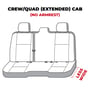 Picture of Covercraft Carhartt SeatSaver Custom Second Row Seat Covers - Gravel
