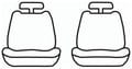 Picture of Covercraft Carhartt SeatSaver Custom Seat Cover - Brown