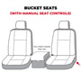 Picture of Covercraft Carhartt SeatSaver Custom Front Row Seat Covers - Gravel