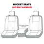 Picture of Covercraft Carhartt SeatSaver Custom Front Row Seat Covers - Gravel