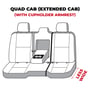 Picture of Covercraft Carhartt SeatSaver Custom Second Row Seat Covers - Gravel