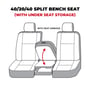 Picture of Covercraft Carhartt SeatSaver Custom Front Row Seat Covers - Gravel