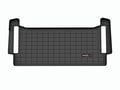Picture of WeatherTech Cargo Liner - Black - Behind 3rd Row Seats With Bumper Protector