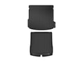 Picture of WeatherTech Cargo Liner - Black - Front Cargo and Behind 2nd Row - w/Bumper Protector