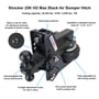 Picture of Shocker 20K HD MAX Air Drop Hitch - 2.5" Receiver - Dual Black Ball - 2" & 2-5/16" - 1/2" to 4-1/2" Drop