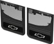 Picture of Truck Hardware Gatorback Black Bowtie Dually Mud Flaps - Fits 2020-2026 Chevy Silverado 3500HD