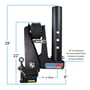 Picture of Shocker Gooseneck Air Hitch & Shift Lock 9" Offset Coupler for 2-5/16" Ball