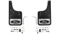Picture of Truck Hardware Gatorback Black Ford Oval Mud Flaps - Front Pair - Fits 2023-2027 Ford F-250/F-350