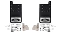 Picture of Truck Hardware Gatorback Black Ford Oval Mud Flaps - Rear Pair - Fits 2023-2027 Ford F-250/F-350